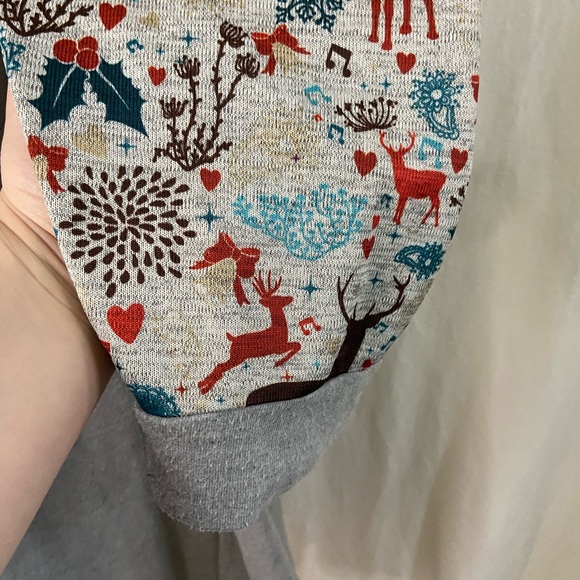 Allegrace Womens Plus Size Sweater Christmas Lightweight Pullover Tunic 24W - Picture 5 of 12